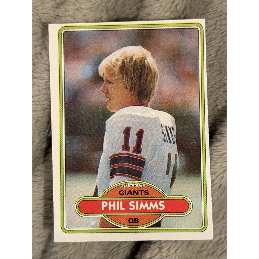 1980 Topps - Phil Simms #225 (RC)